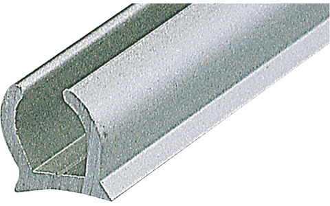 Alu-Windblendschiene, silber