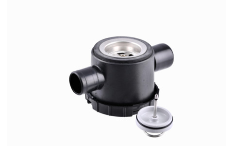 Wasserabfluss mit 2 Zugängen